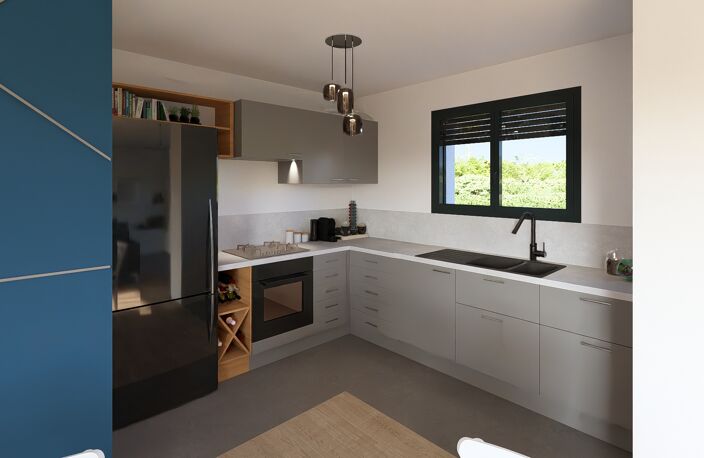 Dax Maison en L 3 chambres évolutive  — photo 4