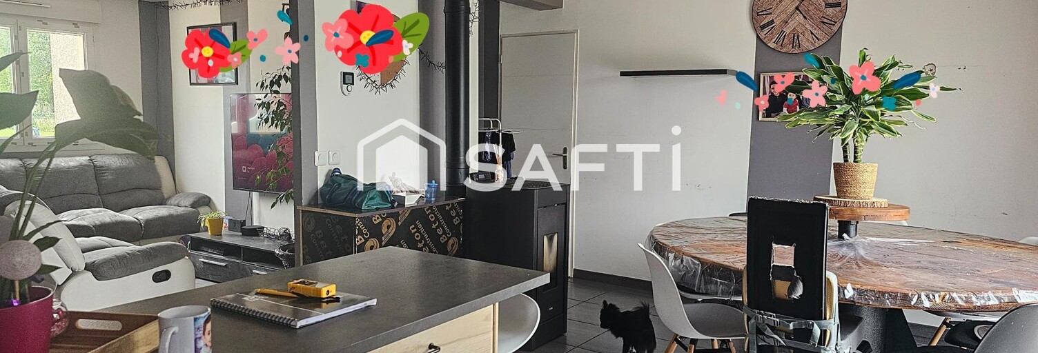 Maison 7 Pièces 123 m² à vendre à Branges (71500)