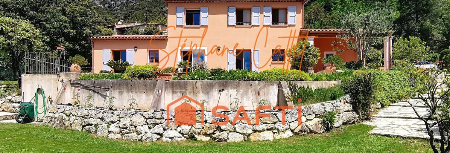 Maison 5 Pièces 165 m² à vendre à Tourrettes-sur-Loup (06140)