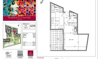 Appartement 2 Pièces 48 m² à louer à Lattes (34970)