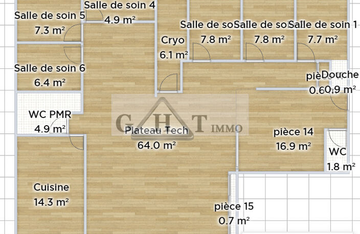 Local professionnel de 150 m² à Melun, idéal pour kiné — photo 3