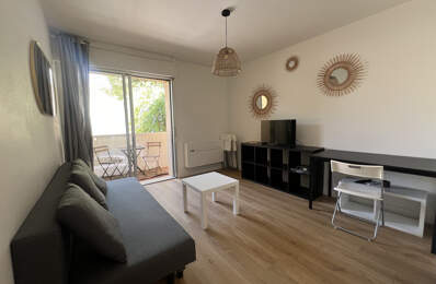 MONTEPLLIER ARCEAUX STUDIO MEUBLE 20 M2 AVEC BALCON — photo du bien