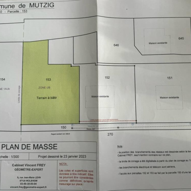 Terrain  159000 €