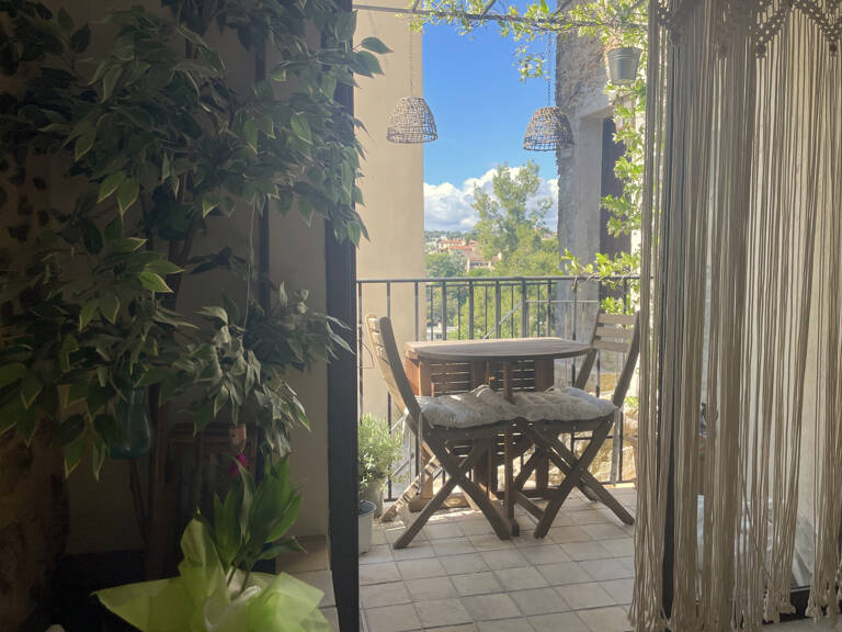 Haut de Cagnes maison terrasse - vues mer — photo 1