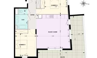 Appartement 3 Pièces 69 m² à vendre à Le Cannet (06110)