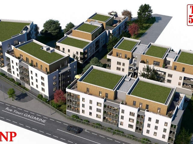 Vente de 109 appart VEFA du T2 Au T5, Prêt à Taux zéro, TVA — photo du bien