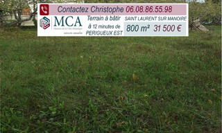 Terrain  800 m² à vendre à Boulazac (24750)