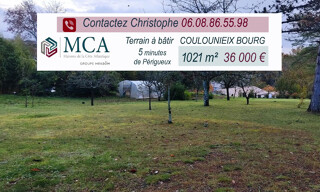 Terrain  1021 m² à vendre à Périgueux (24000)