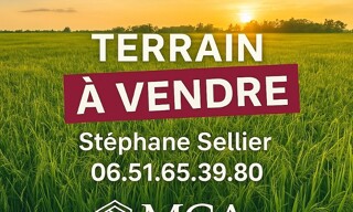 Terrain  1200 m² à vendre à Saint-Caprais-de-Lerm (47270)