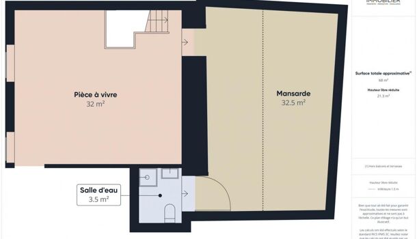 Appartement 1 pièces  à vendre Ajaccio 20000