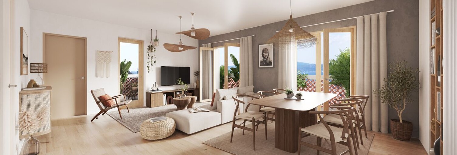 Appartement 2 Pièces 52 m² à vendre à Sainte-Maxime (83120)