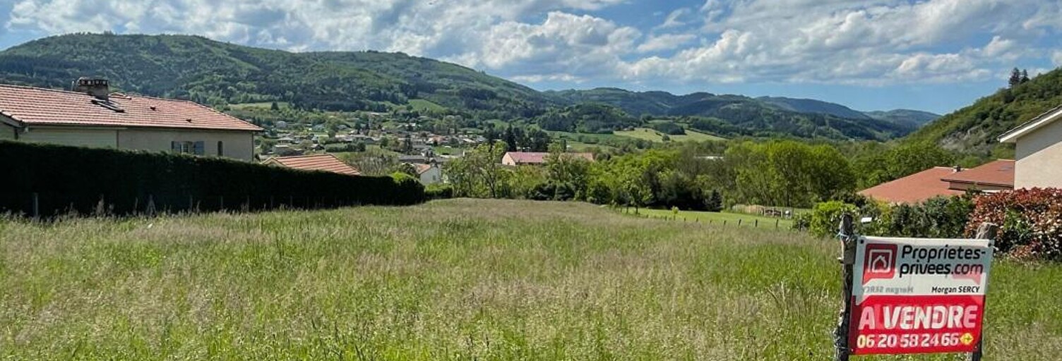 Terrain  2480 m² à vendre à Boën-sur-Lignon (42130)