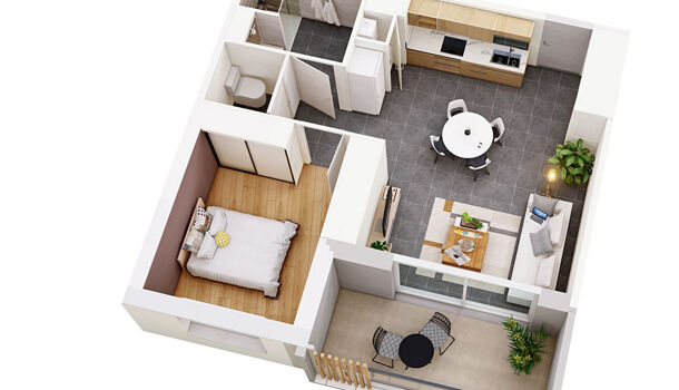 Appartement 2 pièces  à vendre Rodez 12000