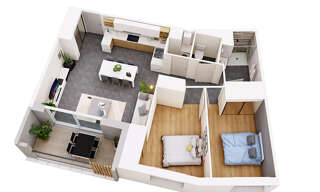 Appartement 3 Pièces 59 m² à vendre à Rodez (12000)