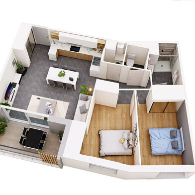 Appartement 3 pièces 160000 €