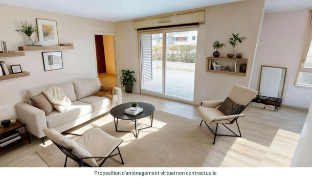 Appartement 2 pièces  à vendre Grenoble 38000