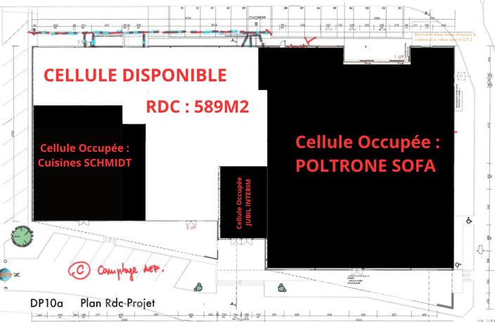 Local Commercial Divisible 1 194m2 - Emplacement N°1 — photo 4