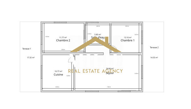 Appartement 4 pièces  à vendre Bandol 83150