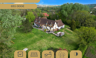 Maison 8 Pièces 315 m² à vendre à Carly (62830)