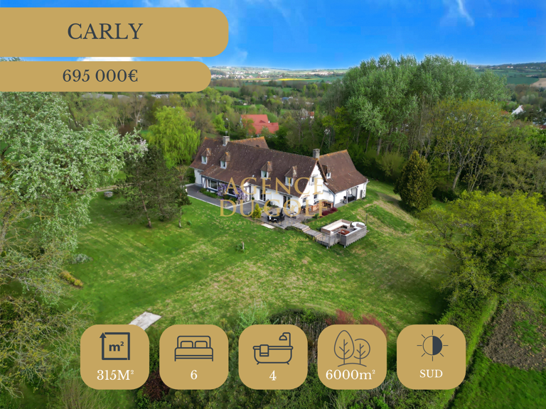 Maison d'Exception   315 m2   Carly (62) — photo 1