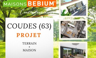 Terrain 455 m² à construire Coudes (63114)