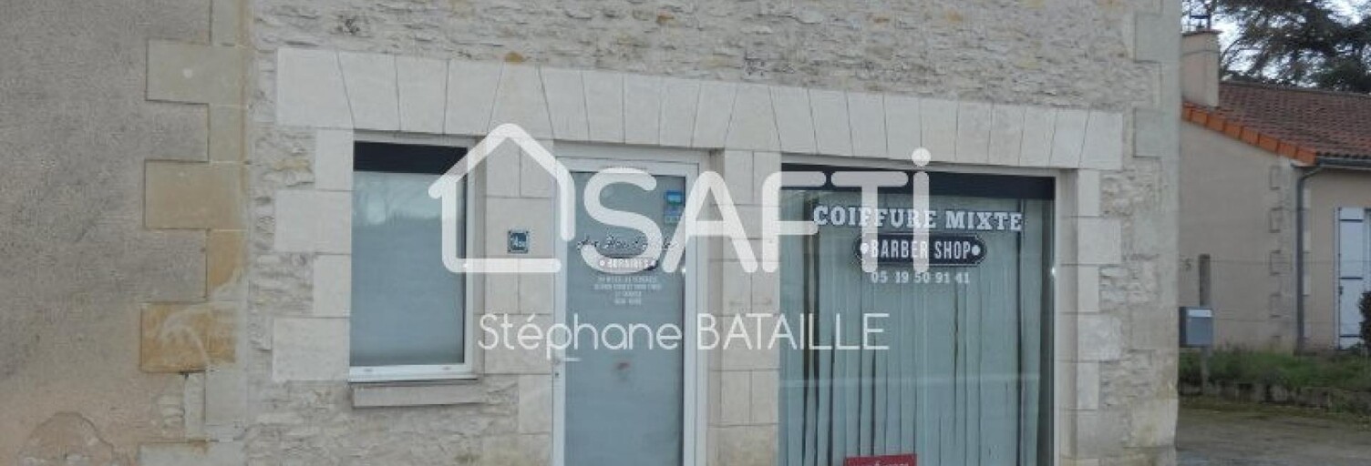 Commerce 2 Pièces 49 m² à vendre à Saint-Jean-de-Sauves (86330)