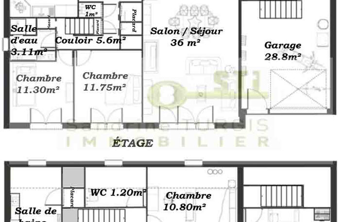Maison 6 chambres habitable de plain-pied avec jardin — photo 3