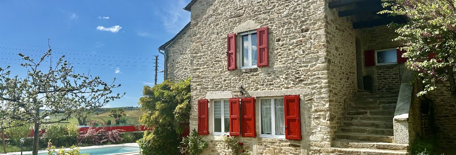Maison 8 Pièces 200 m² à vendre à Sauveterre-de-Rouergue (12800)