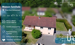 Maison 6 Pièces 102 m² à vendre à Thise (25220)