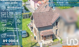Maison 3 Pièces 60 m² à vendre à Montbéliard (25200)