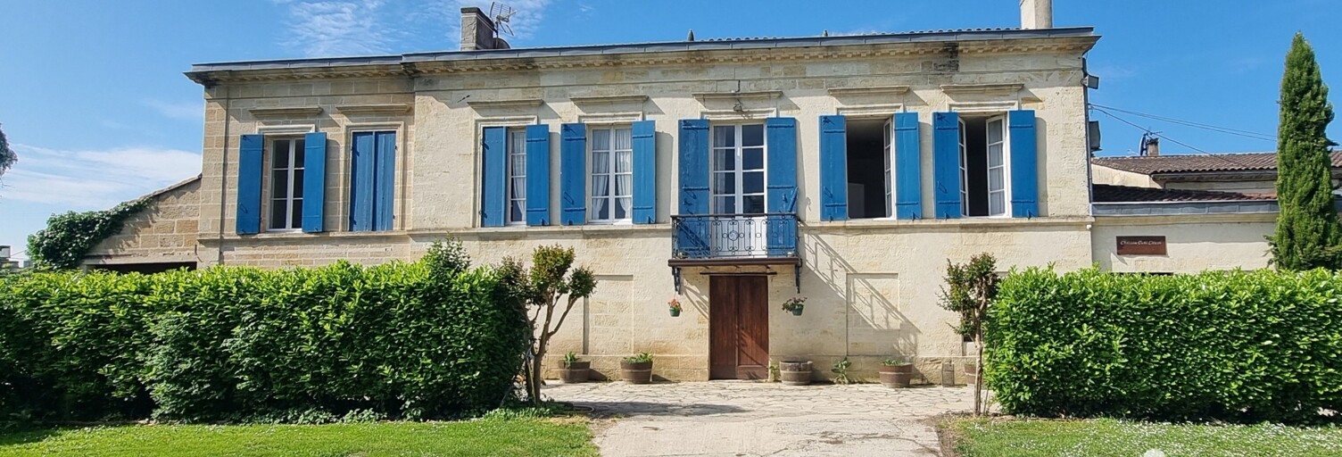 Maison 7 Pièces 260 m² à vendre à Isle-Saint-Georges (33640)