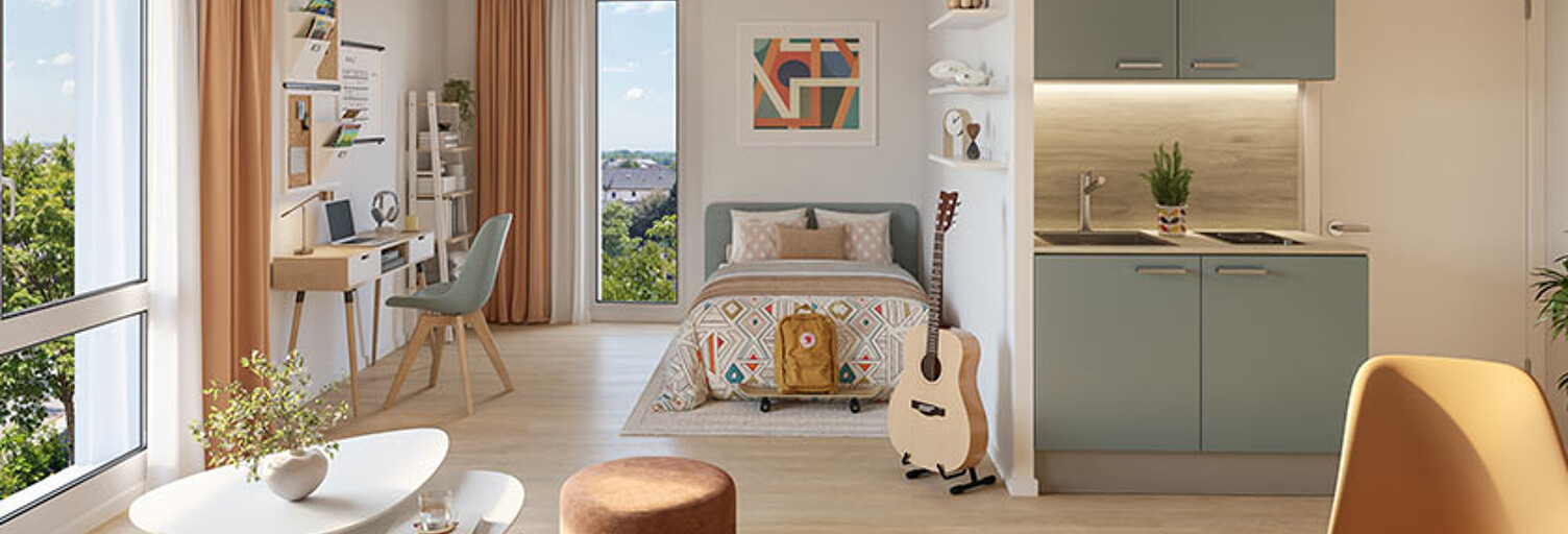 Appartement 2 Pièces 39 m² à vendre à Trélazé (49800)