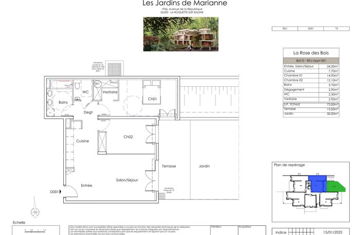 RESIDENCE INTIME DE GRAND STANDING A LA ROQUETTE/SIAGNE — photo 5