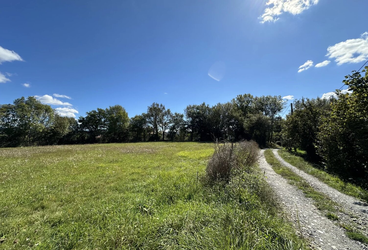 TERRAIN A BATIR PLAT COMMUNE DE NOAILHAC LIEU DIT FIALESSUCH — photo 1
