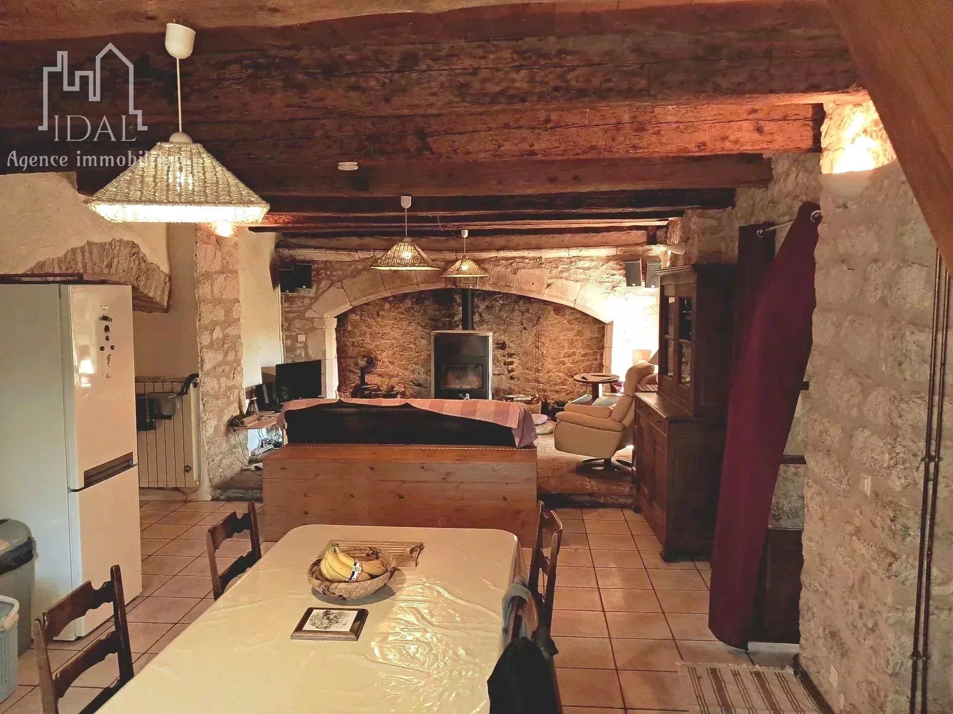 Authentique corps de ferme avec vue panoramique