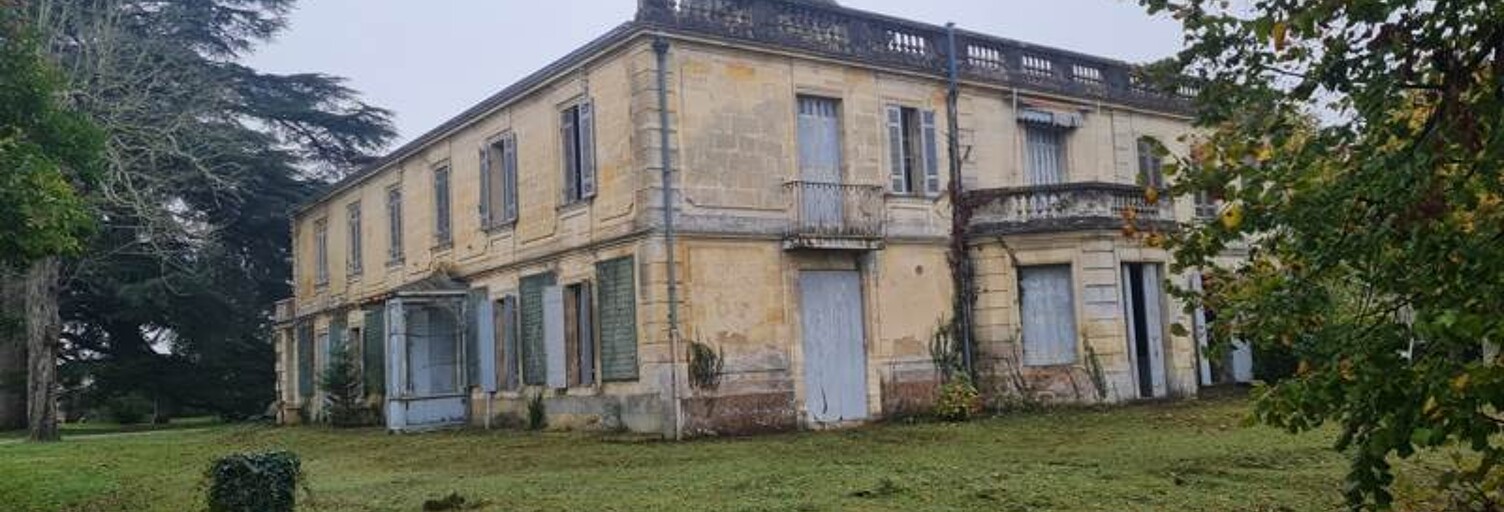 Maison 11 Pièces 630 m² à vendre à Arveyres (33500)