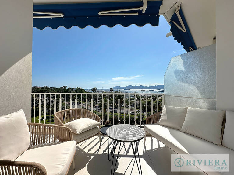 CANNES CROISETTE RARE T4 100 M2 VUE MER PANORAMIQUE TERRASSE — photo 1