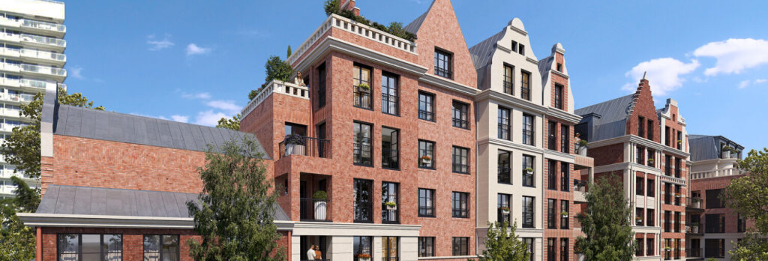 Appartement neuf T1, T2, T3, T4, T5 Pièce 23 à 129 m² à vendre à Puteaux (92800)