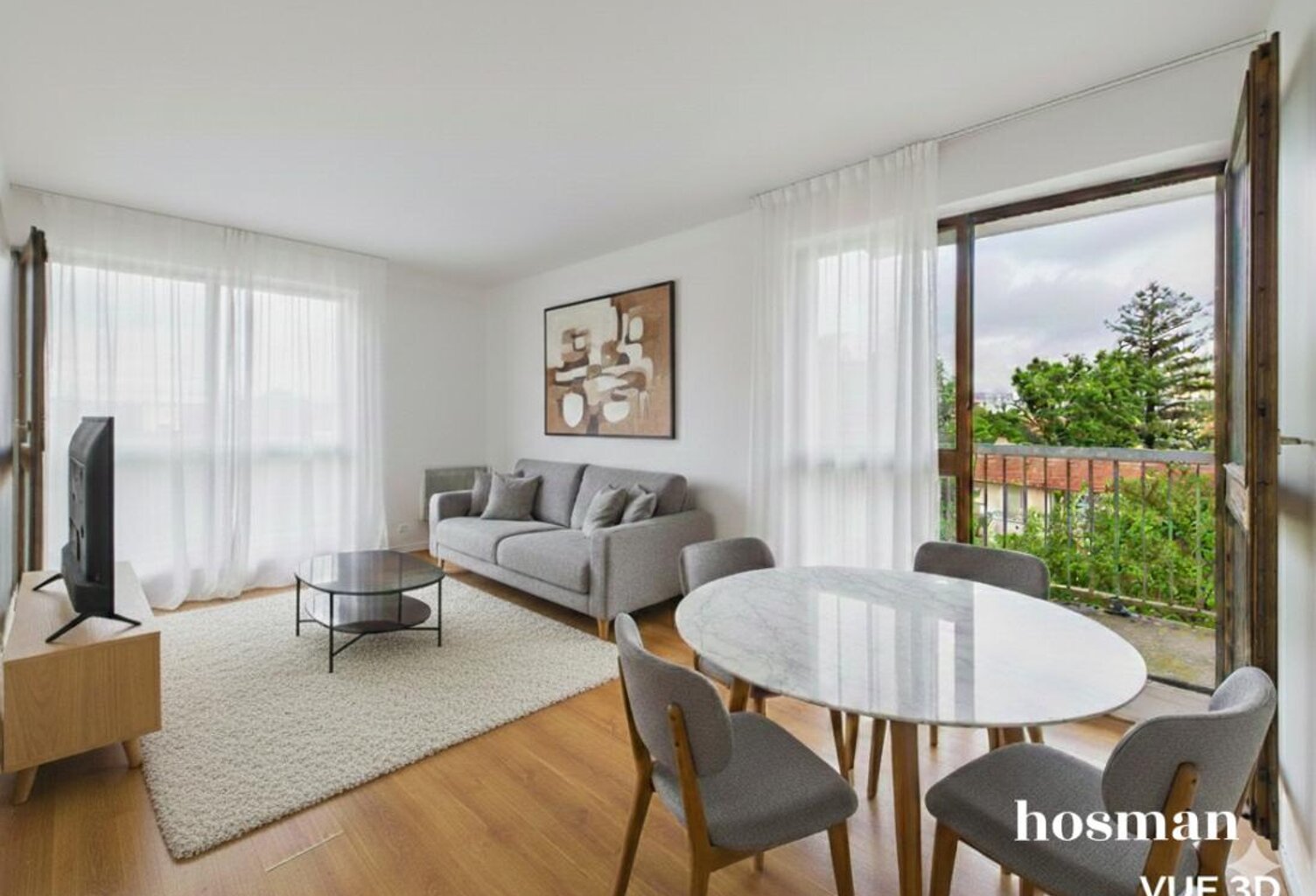 Luminosité et vues dégagées ! Appartement 2 pièces de 42 m² avec balcons - Rue de Rocroy, Saint-Maur-des-Fossés — photo 1
