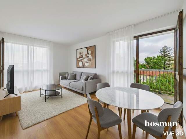 Luminosité et vues dégagées ! Appartement 2 pièces de 42 m² avec balcons - Rue de Rocroy, Saint-Maur-des-Fossés — photo du bien