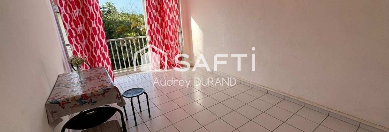 Appartement 2 Pièces 33 m² à vendre à Cayenne (97300)
