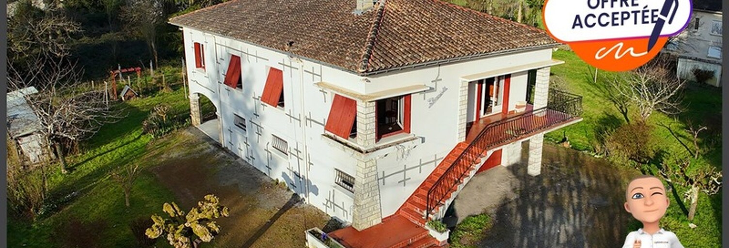 Maison 9 Pièces 188 m² à vendre à Port-Sainte-Foy-et-Ponchapt (33220)