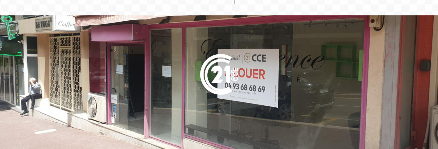 Commerce  61 m² à louer à Antibes (06600)