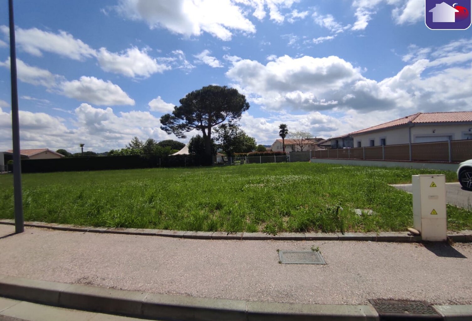 Vente terrain  630 m² Cazères (31220) — photo 1