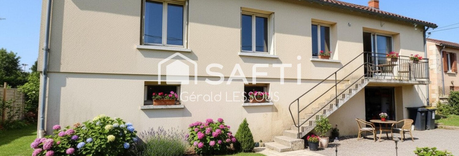 Maison 5 Pièces 90 m² à vendre à Saint-Julien-l'Ars (86800)