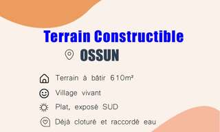 Terrain  610 m² à vendre à Ossun (65380)