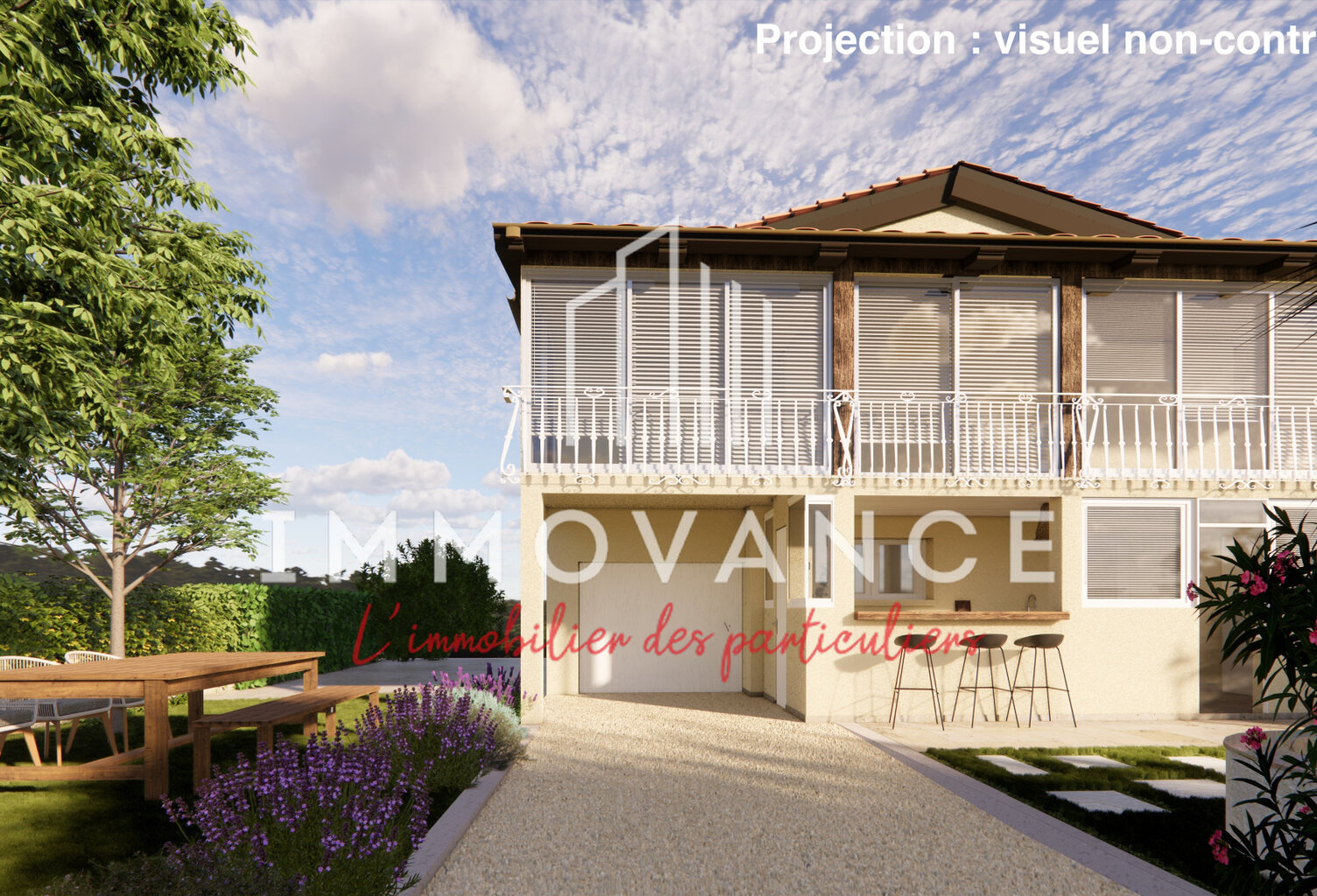 Maison à LAVERUNE de 141m2 avec 5 chambres, garage, atelier — photo 1