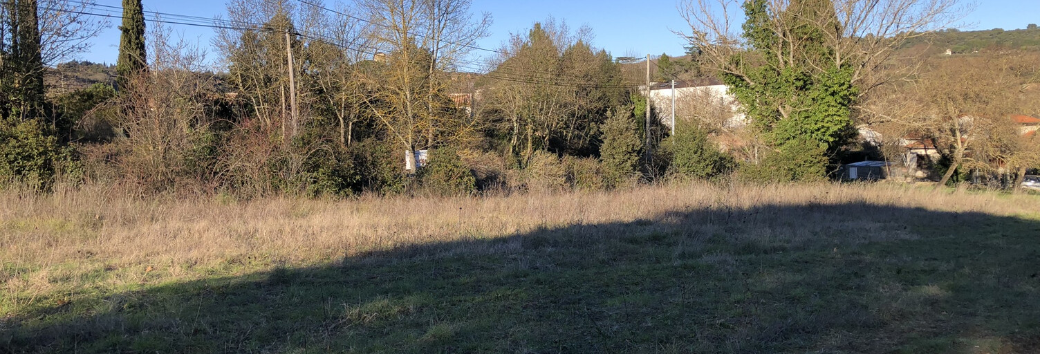 Terrain  1508 m² à vendre à Montolieu (11170)