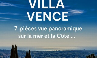 Maison 7 Pièces 230 m² à vendre à Vence (06140)