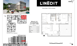 Appartement 3 Pièces 63 m² à vendre à Le Lamentin (97232)